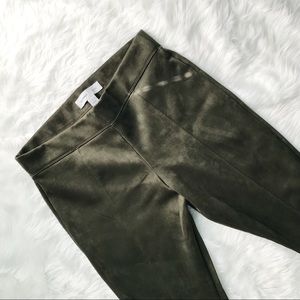 Old Navy Olive Green Stevie Velvet Pants